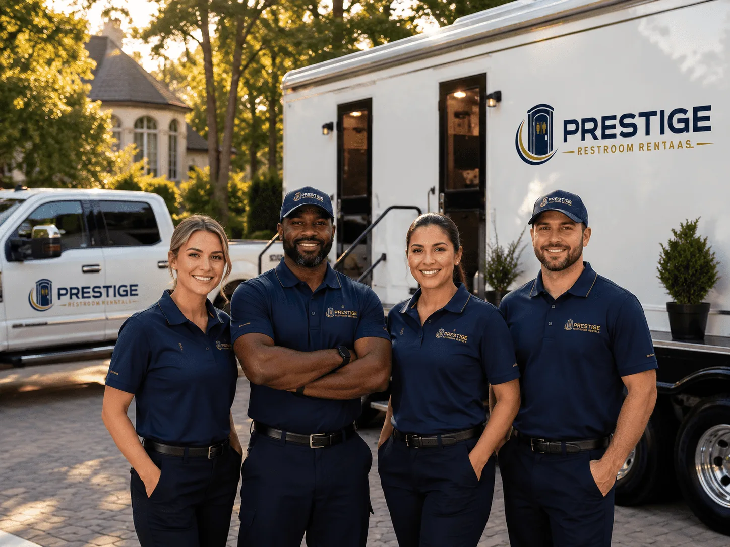 Trusted Luxury Portable Restrooms company in Roxbury, KS